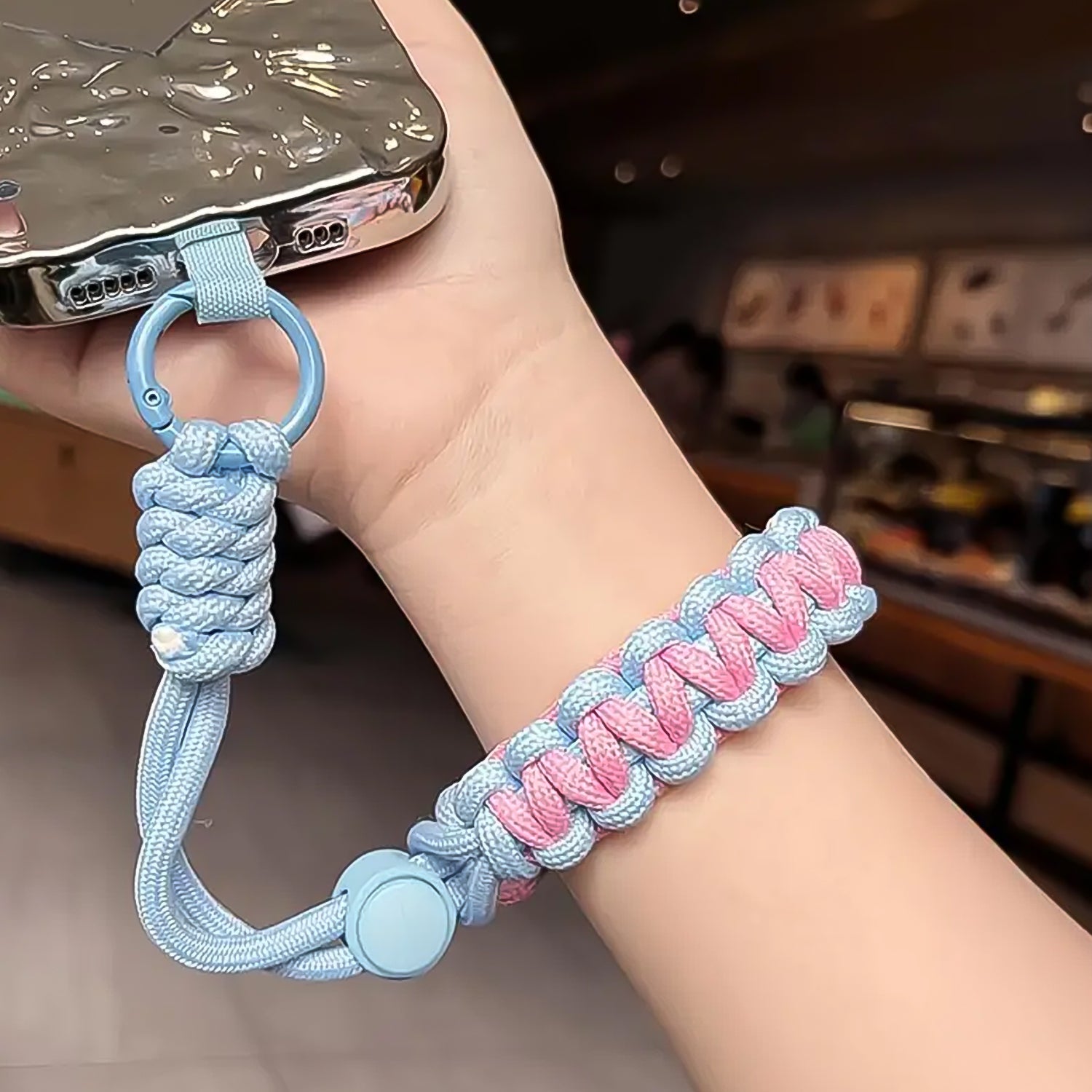 Multipurpose Adjustable Hand Wrist Strap Lanyardwith Cellphone, Phone Strap (1 Pc / 15 Inch / Multicolor) Multipurpose Adjustable Hand Wrist Strap Lanyardwith Cellphone, Phone Strap (1 Pc / 15 Inch / Multicolor)